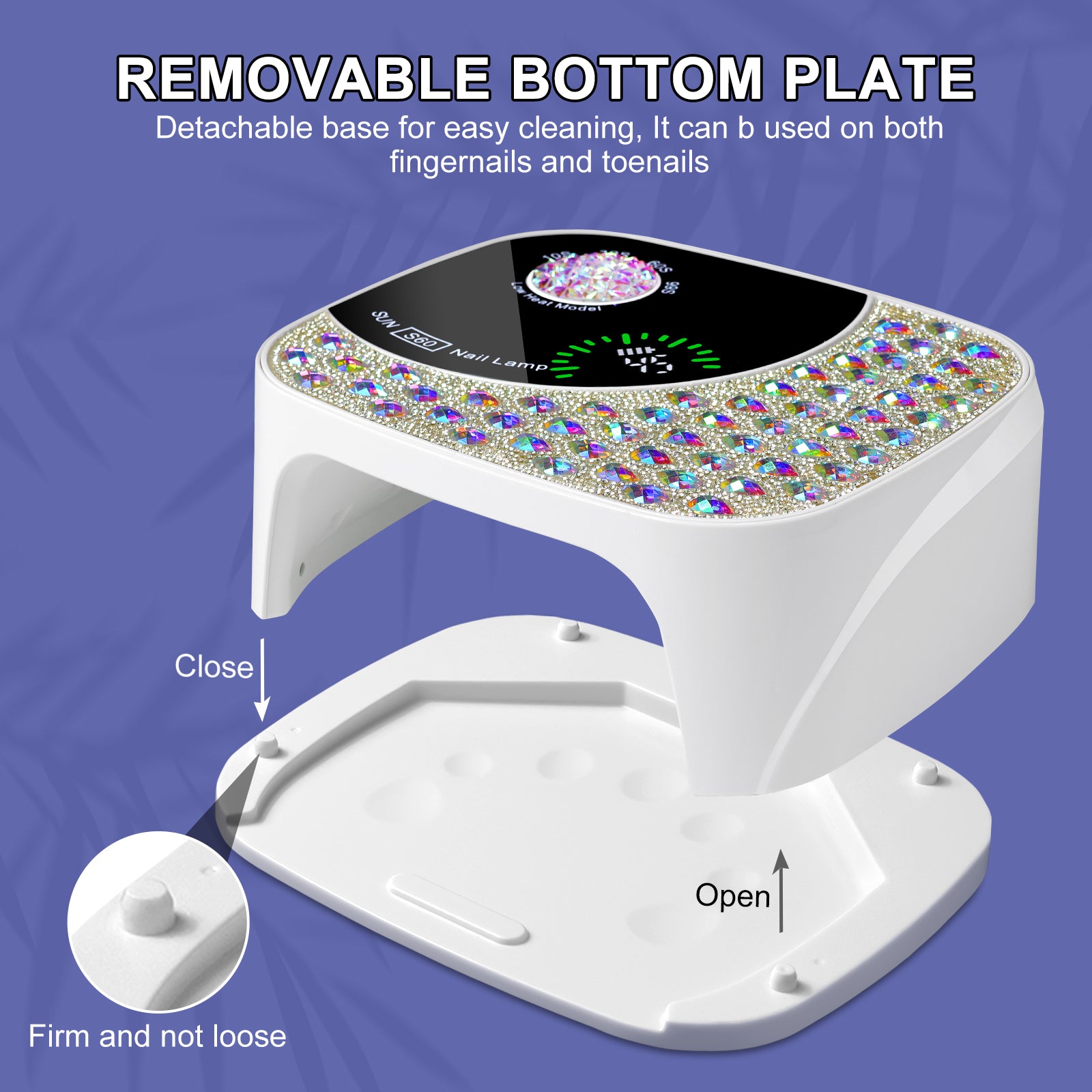 cordless UV LED nail lamp Professional UV LED Nail Lamp For Gel Nails