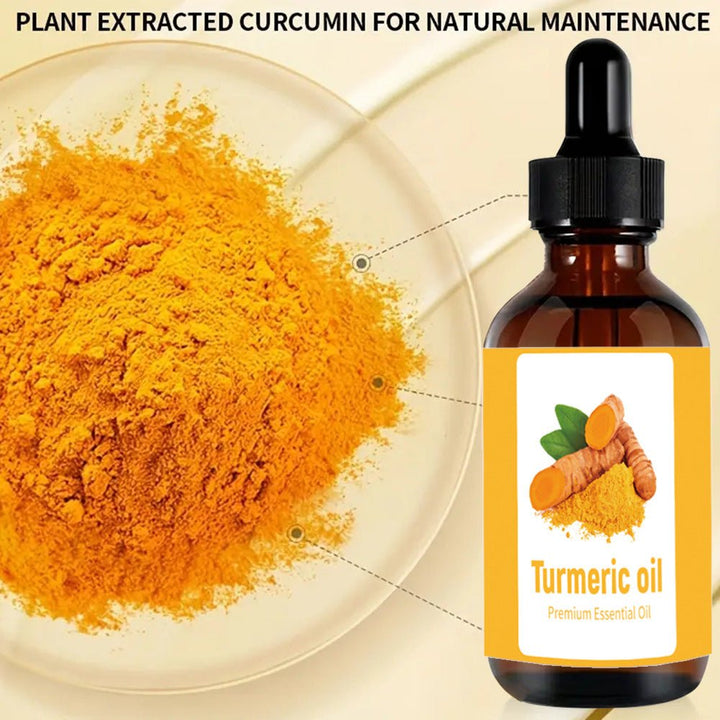 Turmeric Oil 30ml - For The Face Turmeric Serum For Dark Spots Corrector Serum For Face & Body, Anti Aging Facial Serum For Women Men, Reduces Hyperpigmentat - Body Bliss Essentials
