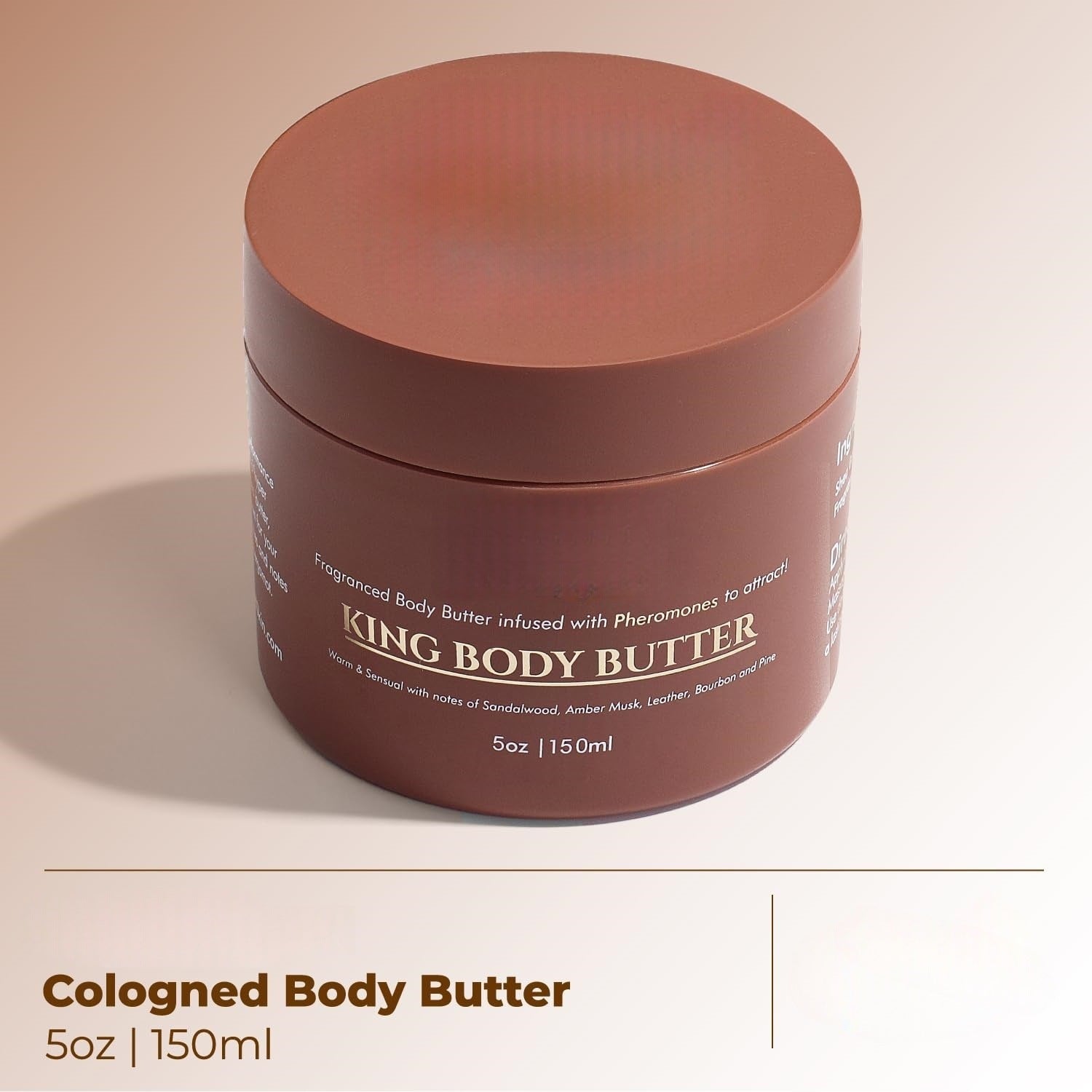 King Cologned Body Butter | Warm and Sensual Scent