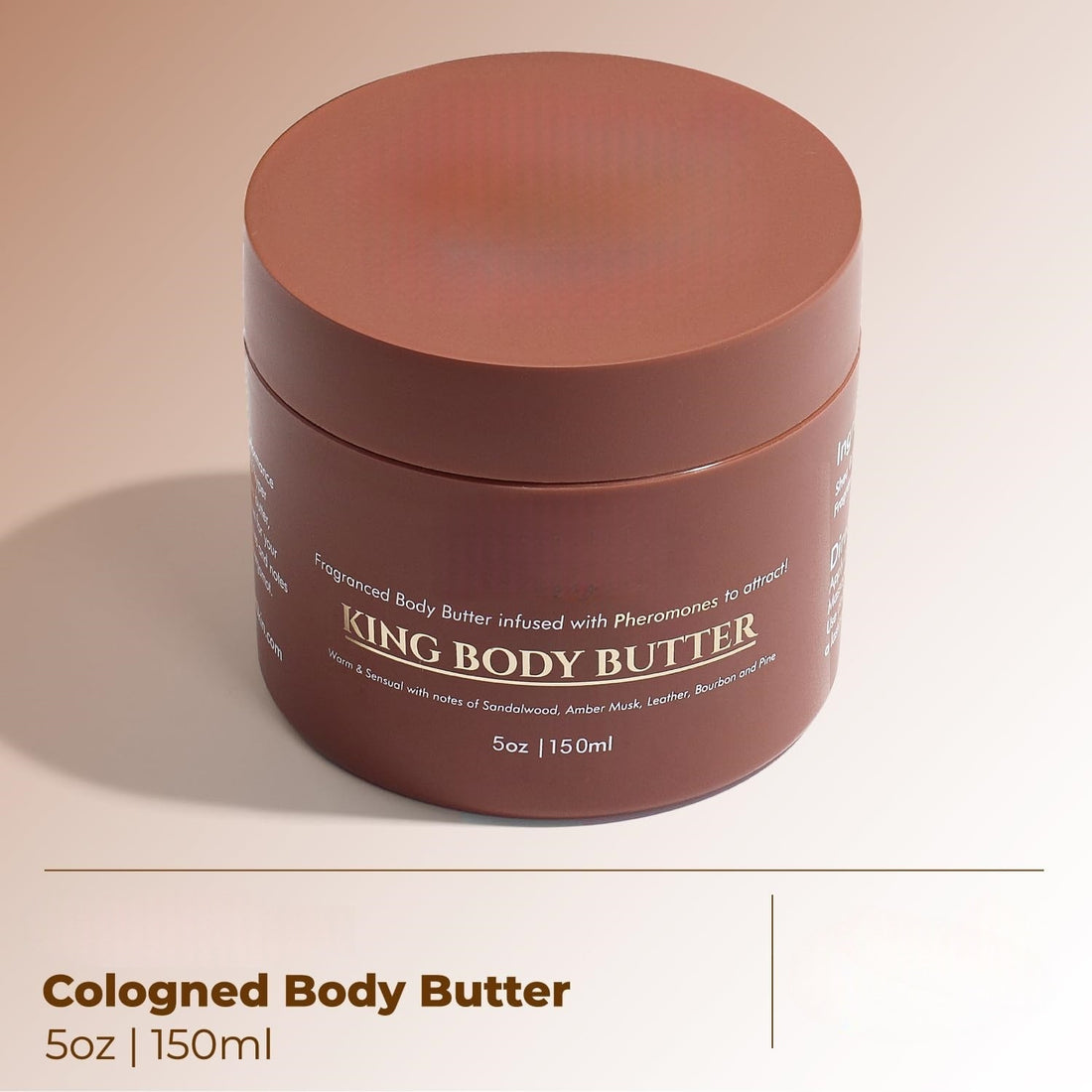 King Cologned Body Butter | Warm and Sensual Scent