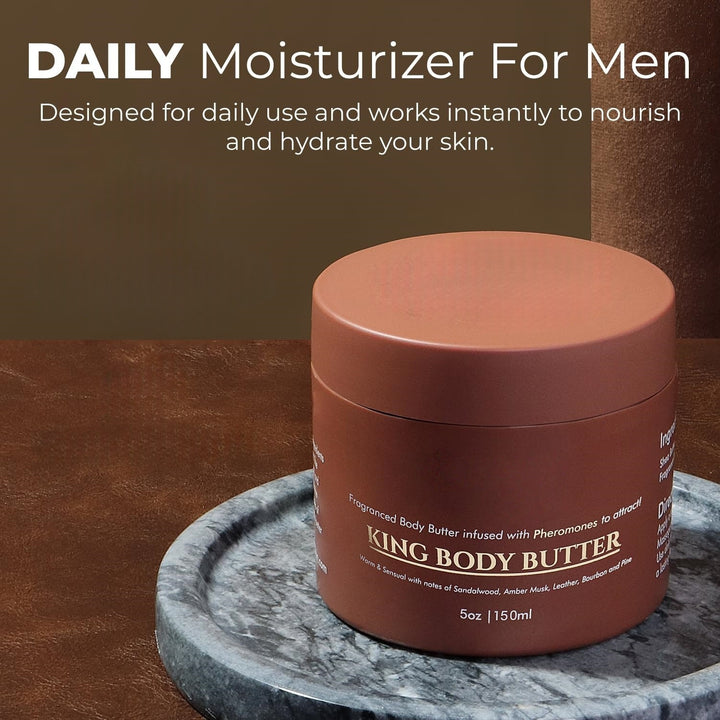 King Cologned Body Butter | Warm and Sensual Scent