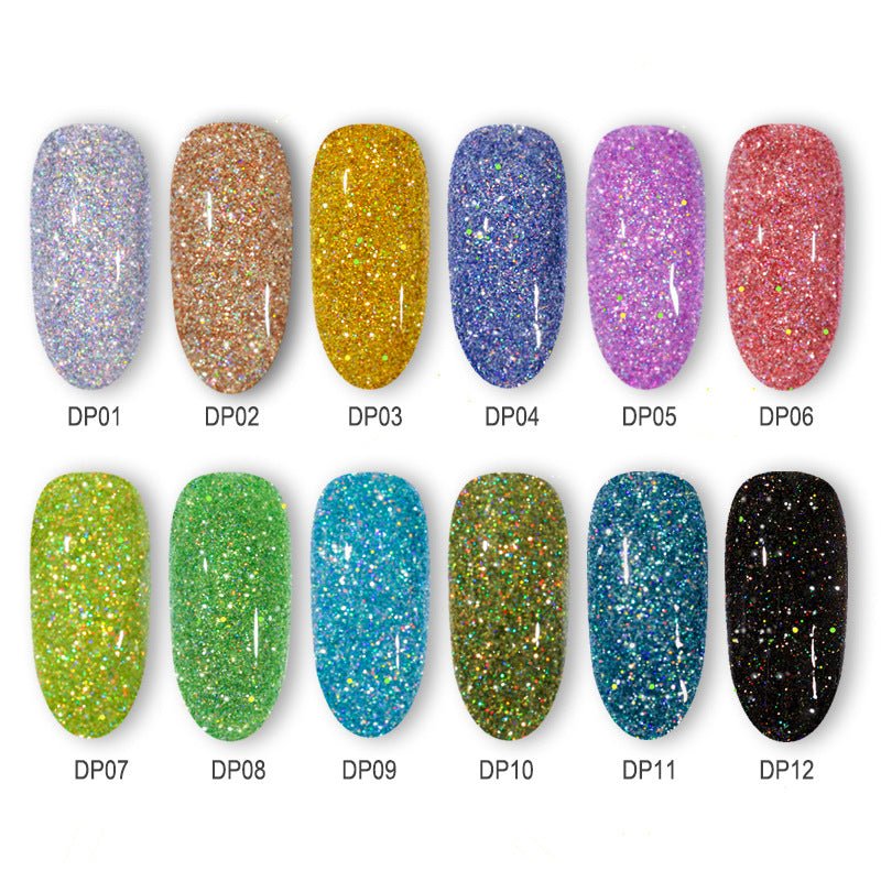 Laser glitter nail powder - Body Bliss Essentials