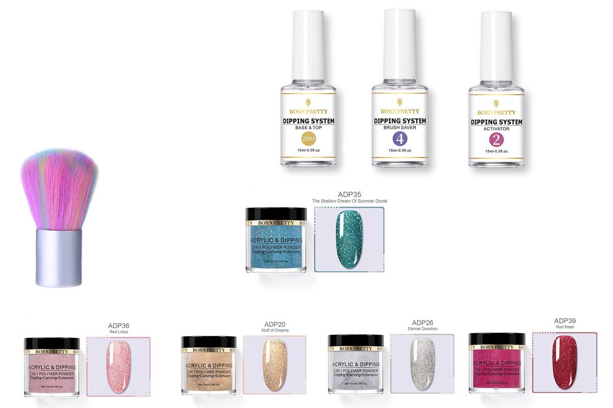 Nail Polish, Nail Infiltration Powder, Powder Sticky Powder, Nail Art - Body Bliss Essentials