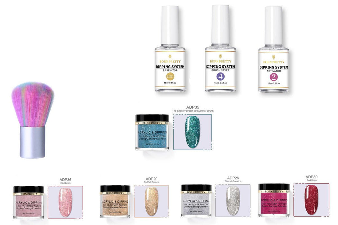Nail Polish, Nail Infiltration Powder, Powder Sticky Powder, Nail Art - Body Bliss Essentials