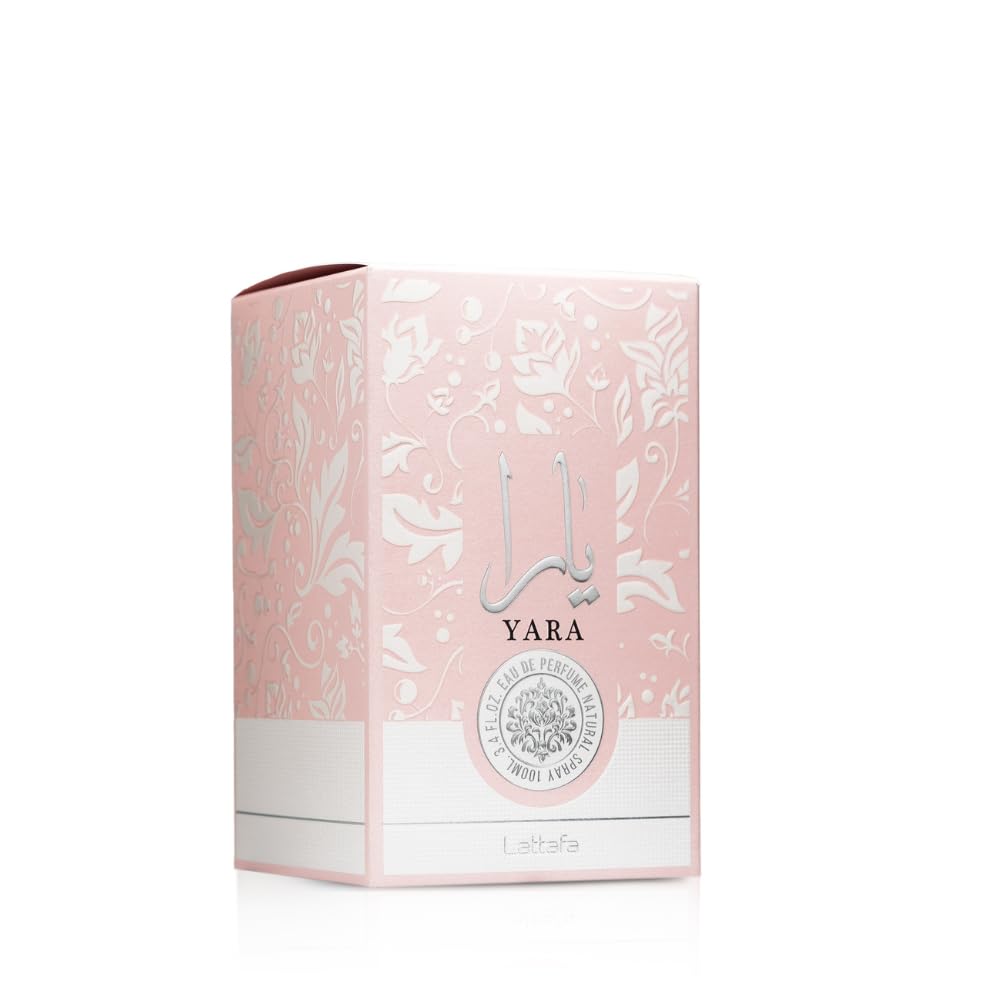 Lattafa Yara - Vanilla, Gourmand, Fruity, Floral - Eau de Parfum Long-Lasting Fragrance for Women