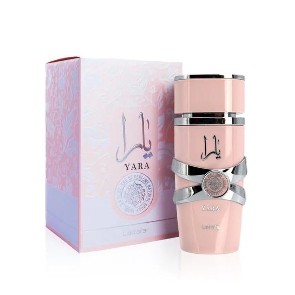 Lattafa Yara - Vanilla, Gourmand, Fruity, Floral - Eau de Parfum Long-Lasting Fragrance for Women
