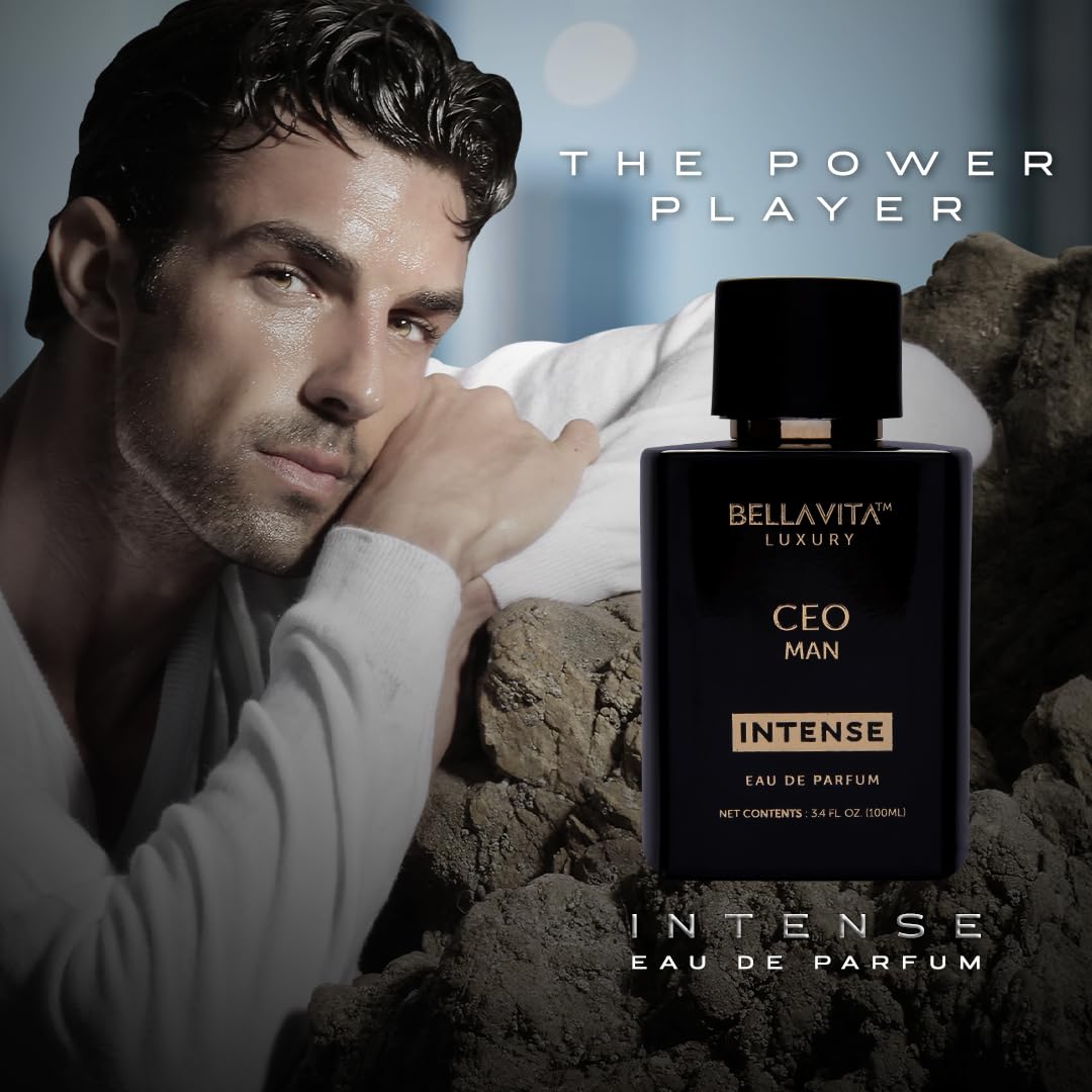 BellaVita Luxury CEO Man INTENSE Eau De Perfume for Men