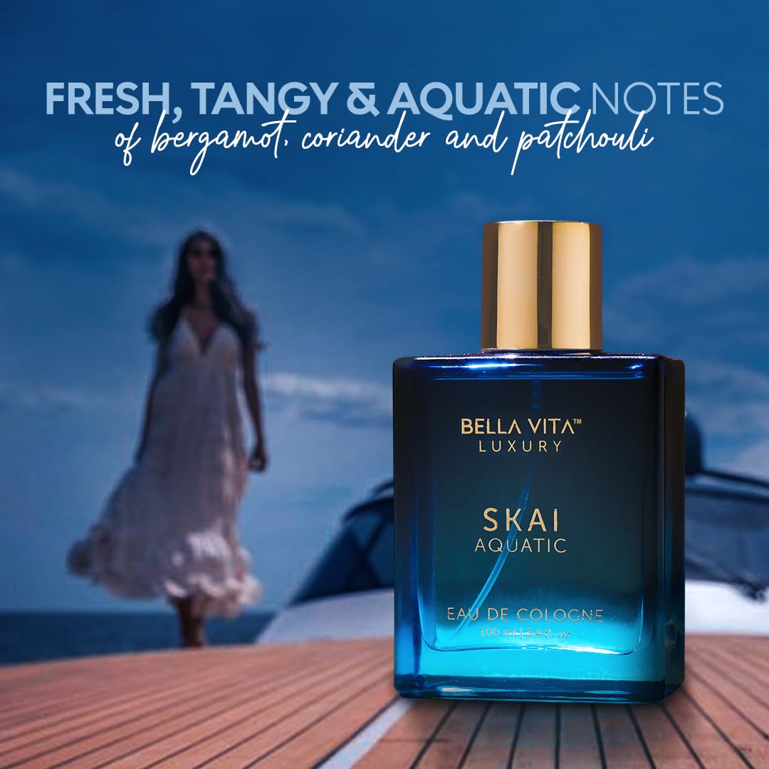 BellaVita Luxury SKAI Aquatic Unisex Cologne