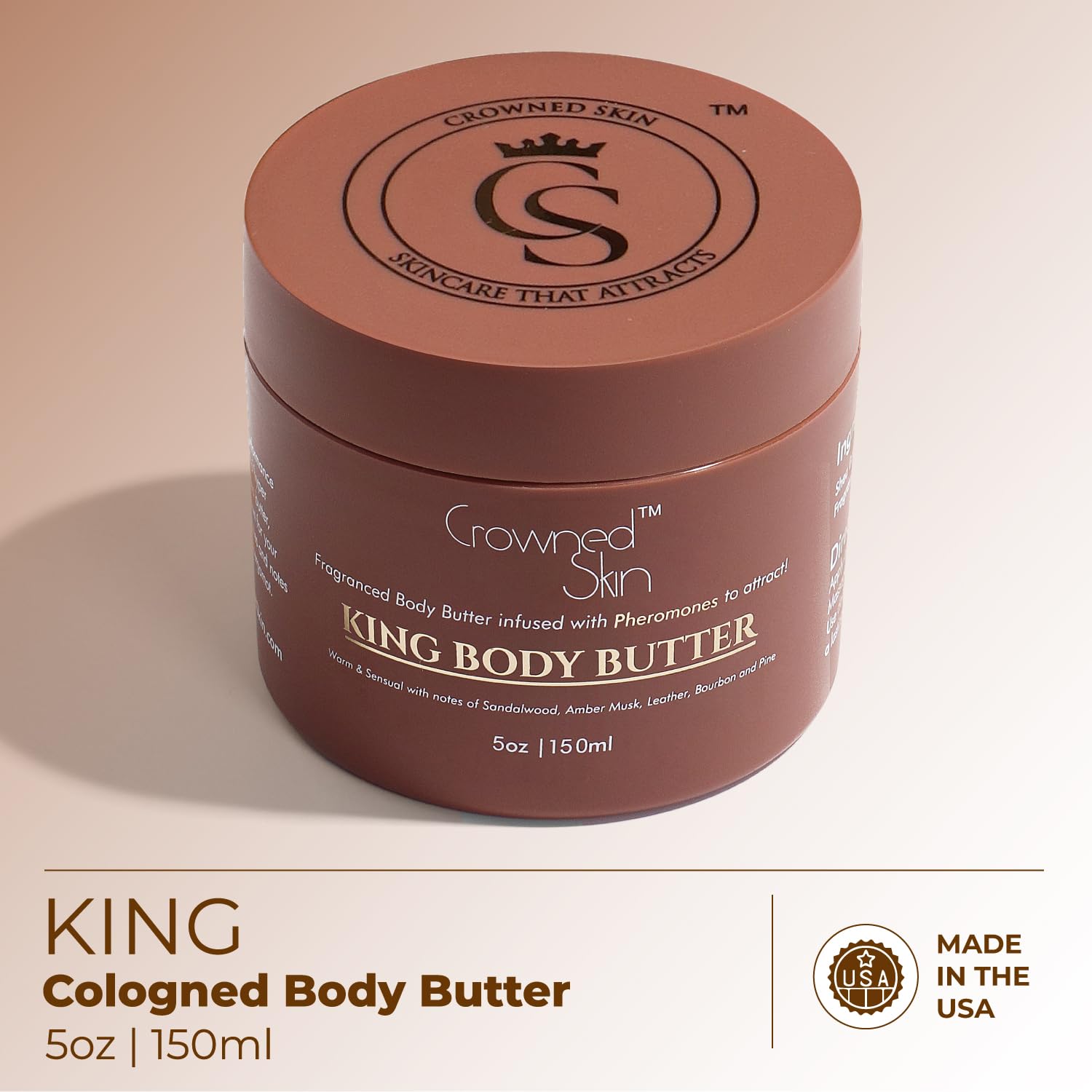 King Cologned Body Butter | Warm and Sensual Scent