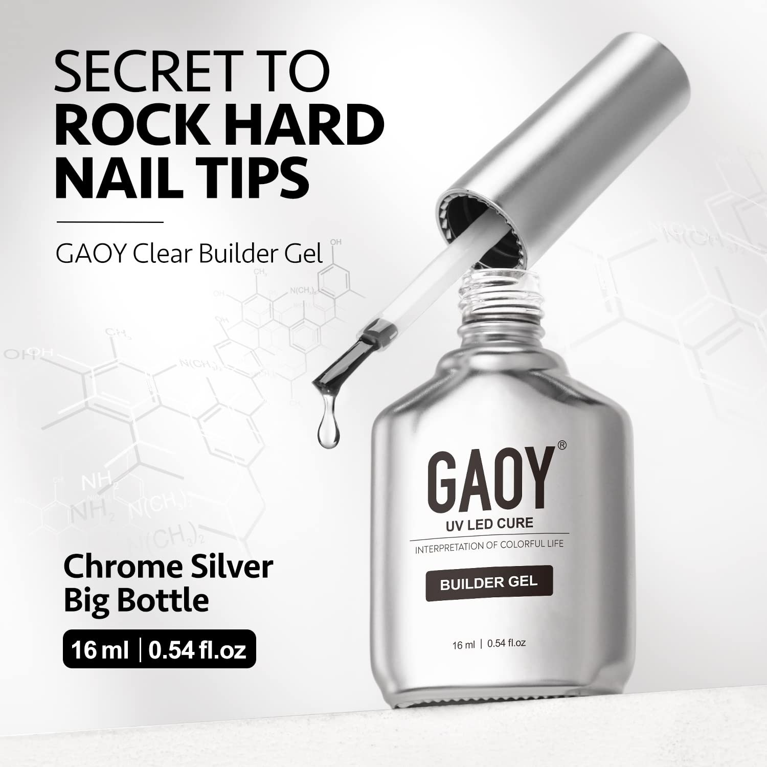 GAOY Clear Builder Gel for Nails