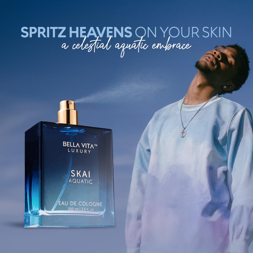 BellaVita Luxury SKAI Aquatic Unisex Cologne