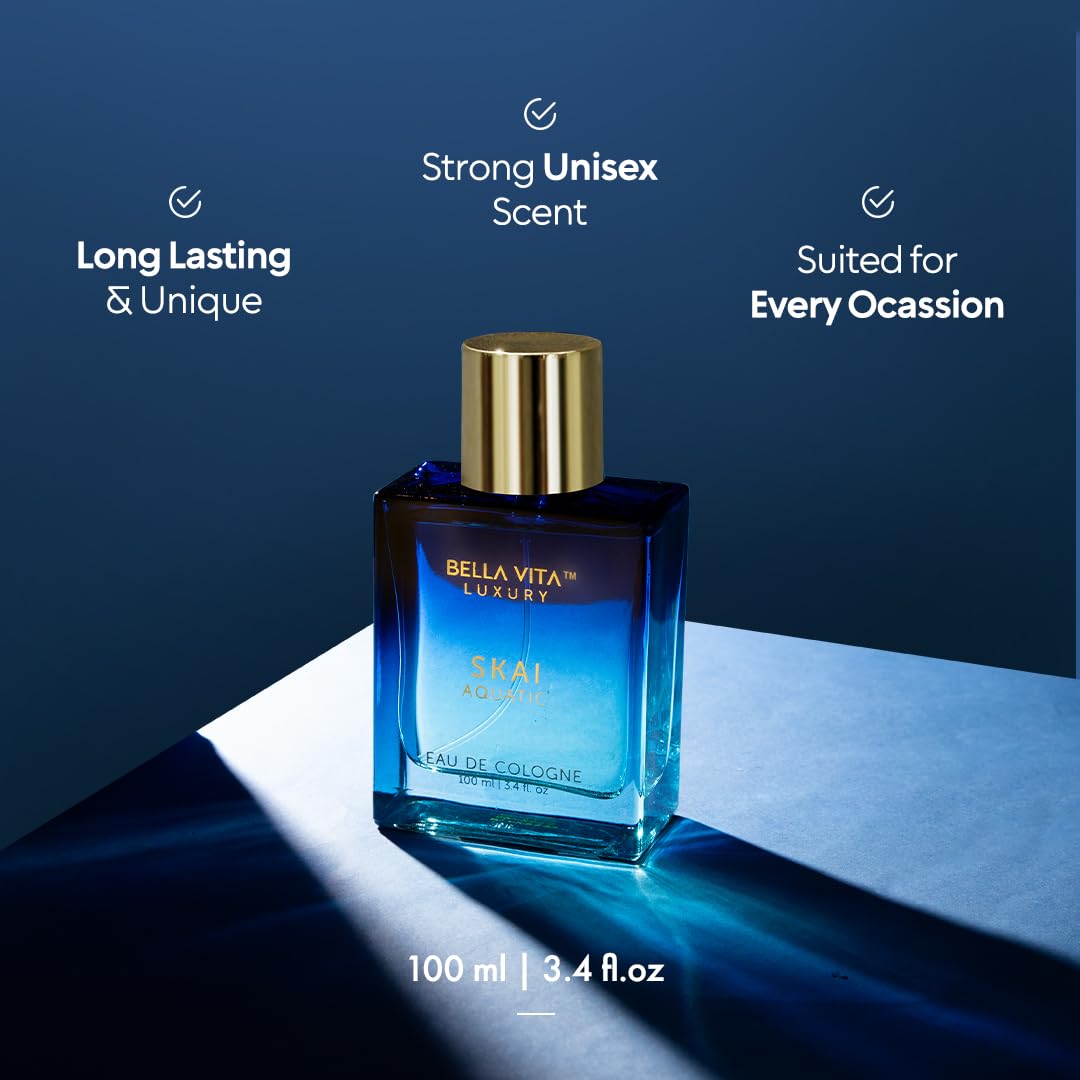 BellaVita Luxury SKAI Aquatic Unisex Cologne