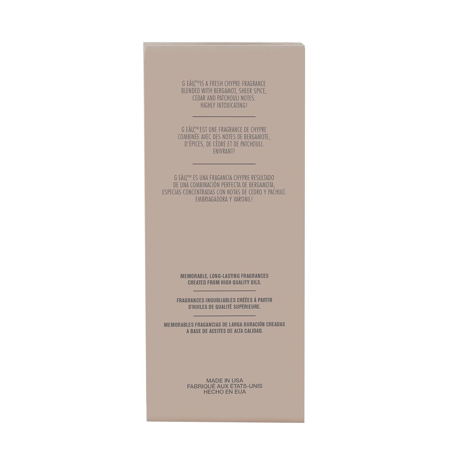 PB ParfumsBelcam G Eau, Inspired by Designer Fragrance