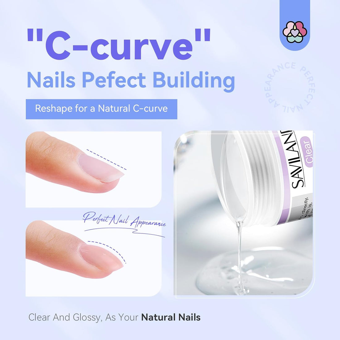 SAVILAND Builder Nail Gel Kit