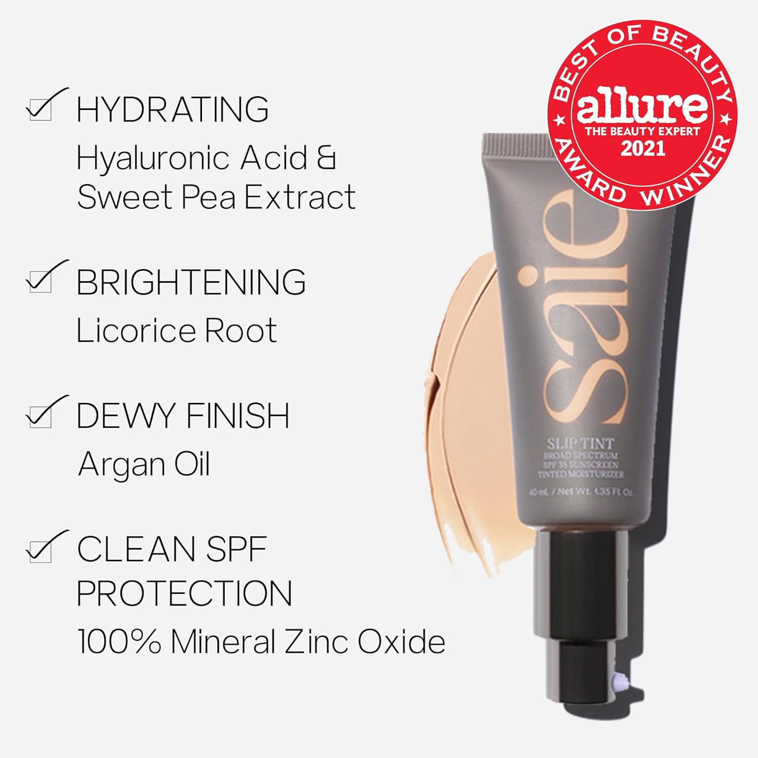 Saie Slip Tint Tinted Moisturizer