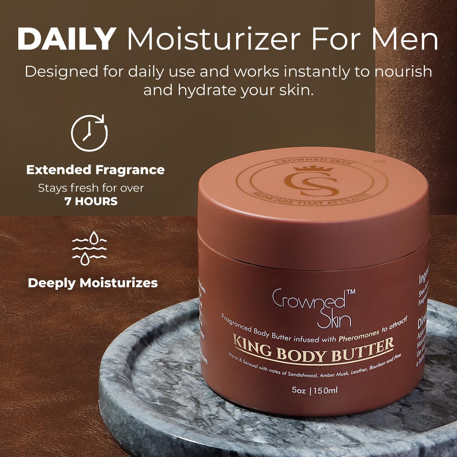 King Cologned Body Butter | Warm and Sensual Scent