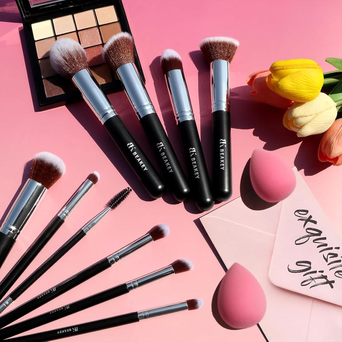 BEAKEY Makeup Brushes Set