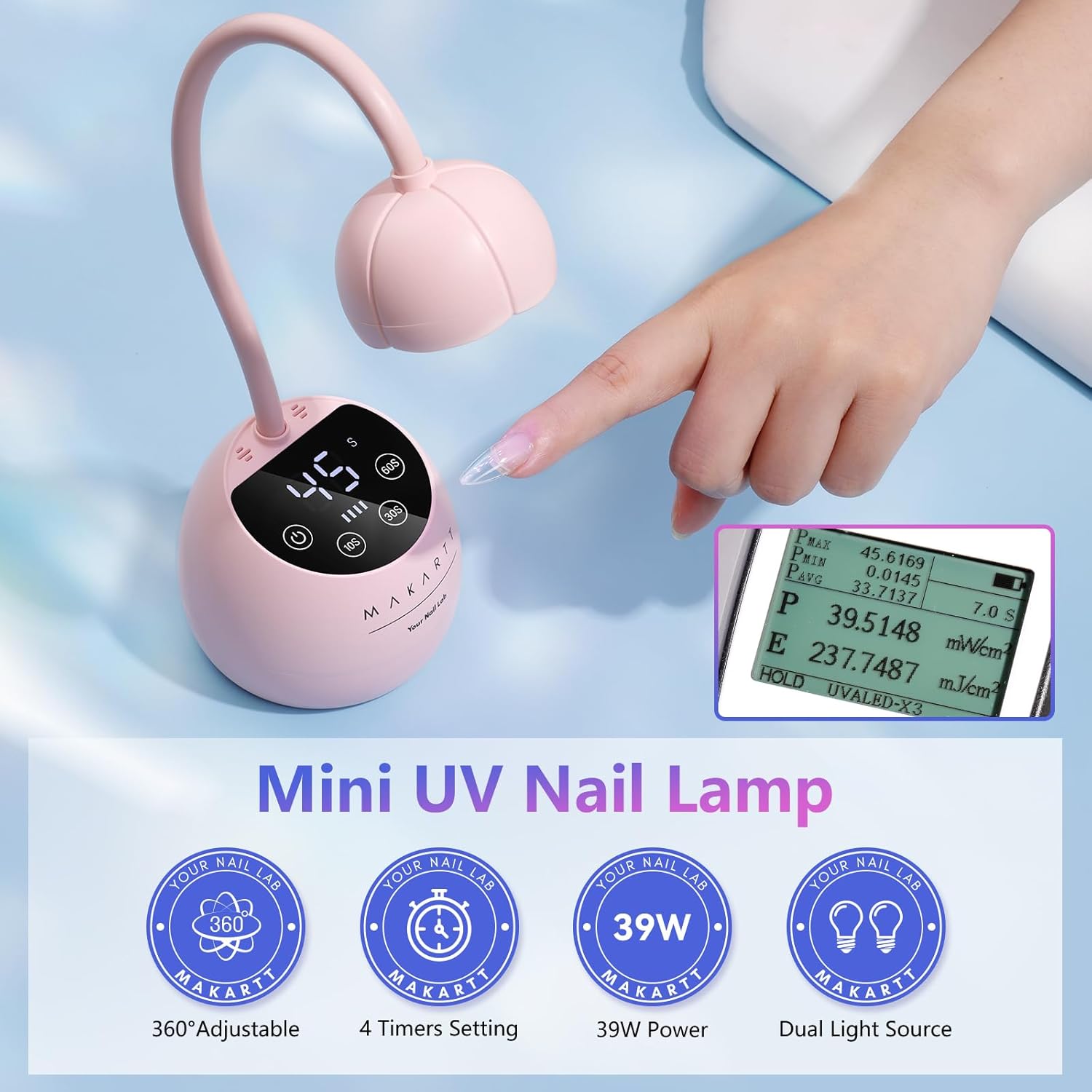 Makartt UV LED Nail Lamp