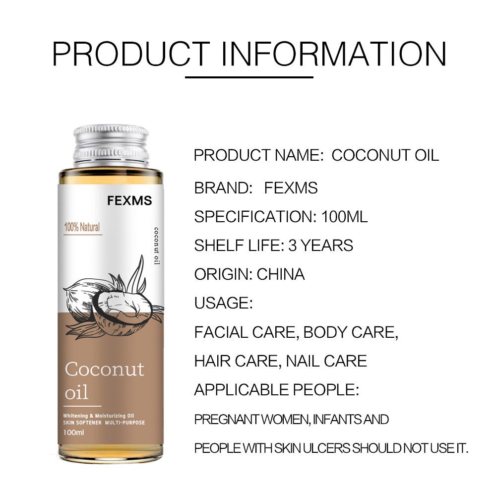Coconut Skin Care Massage Body Care Essential Oil - Body Bliss Essentials