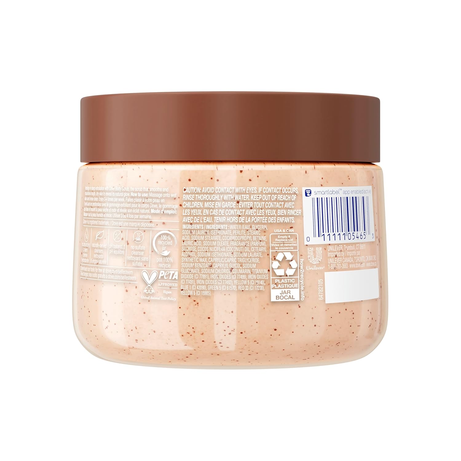 Dove Brown Sugar and Coconut Body Scrub