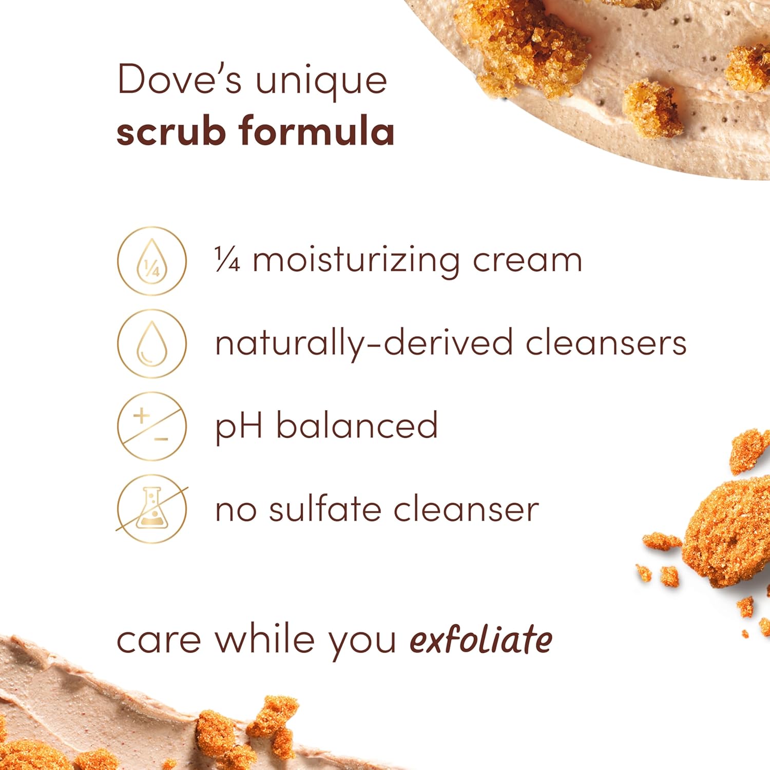 Dove Brown Sugar and Coconut Body Scrub