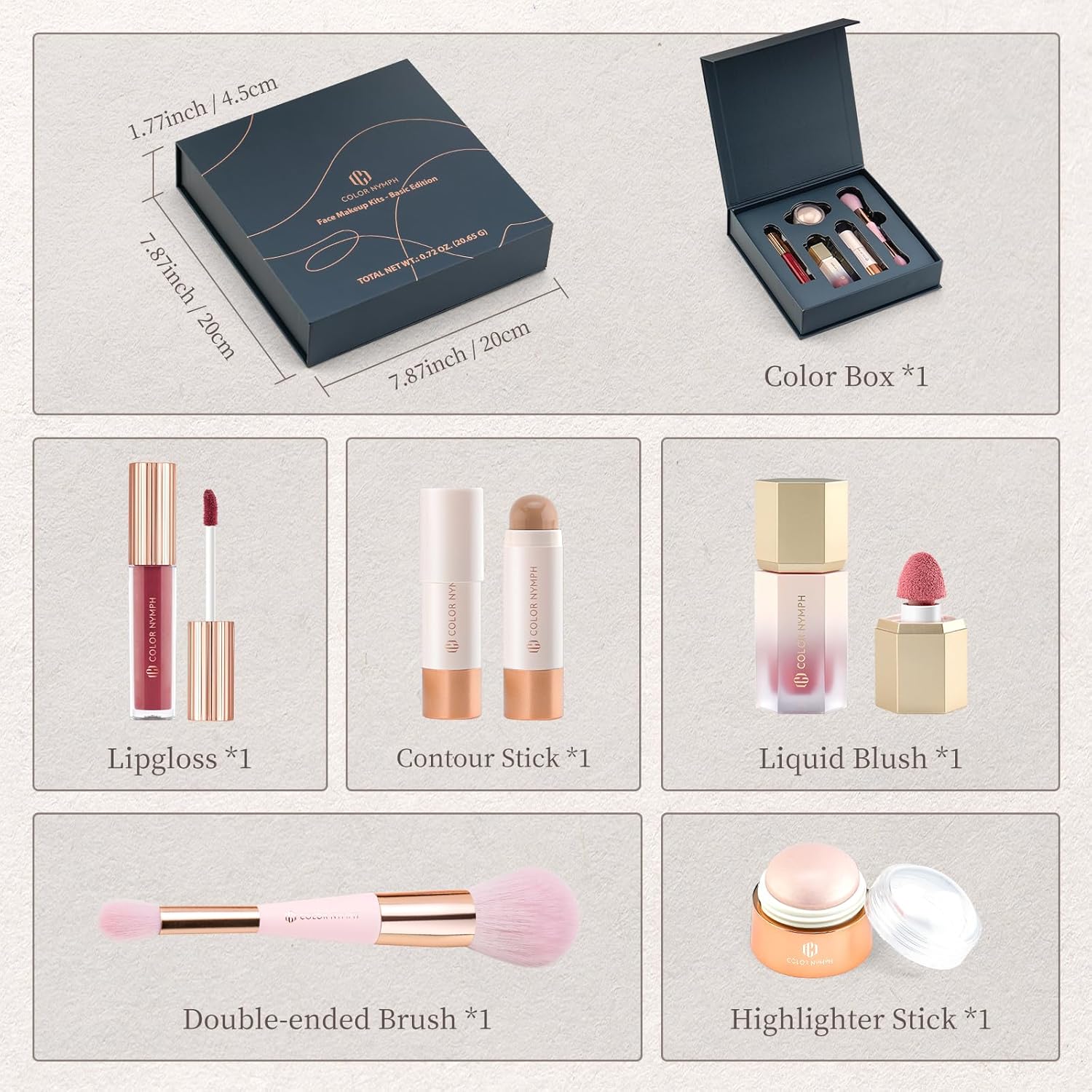 Color Nymph Face Makeup Kit