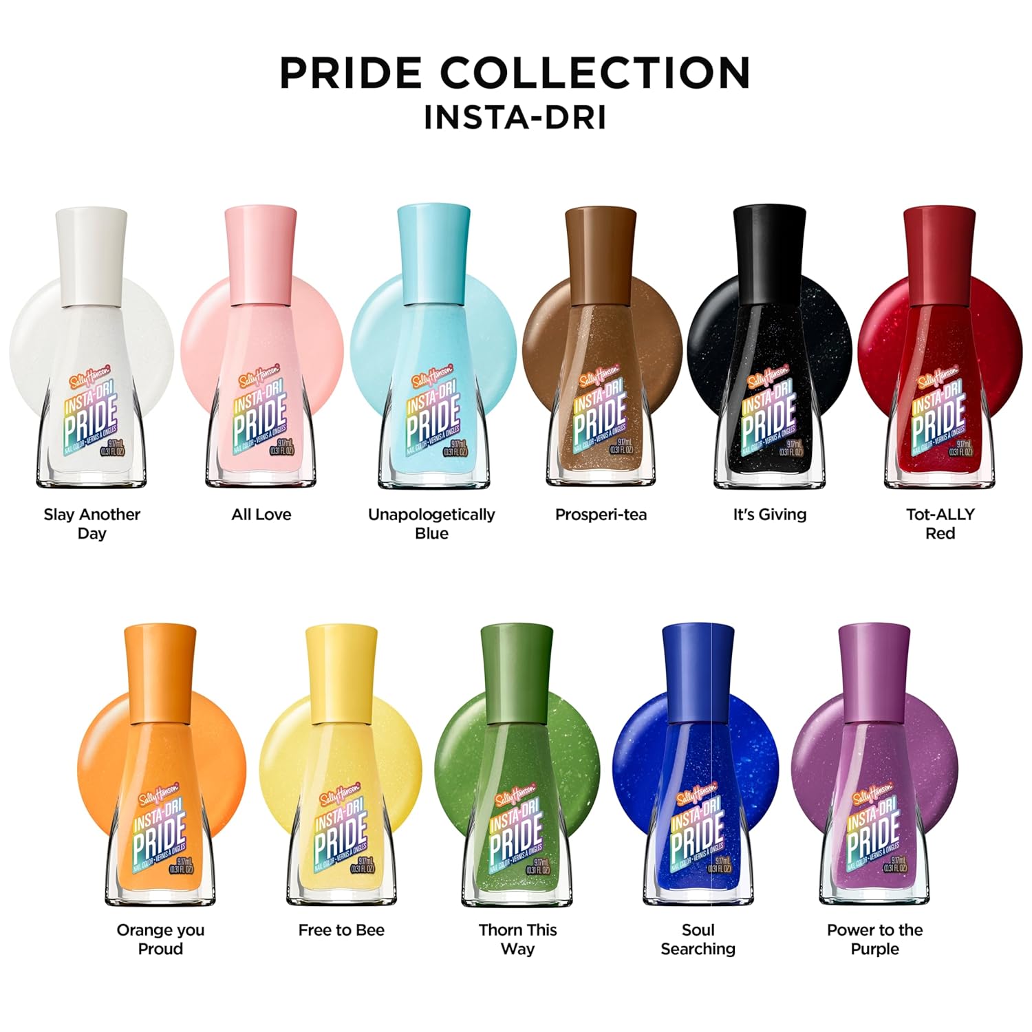 Sally Hansen Insta-Dri X Pride, Nail Polish