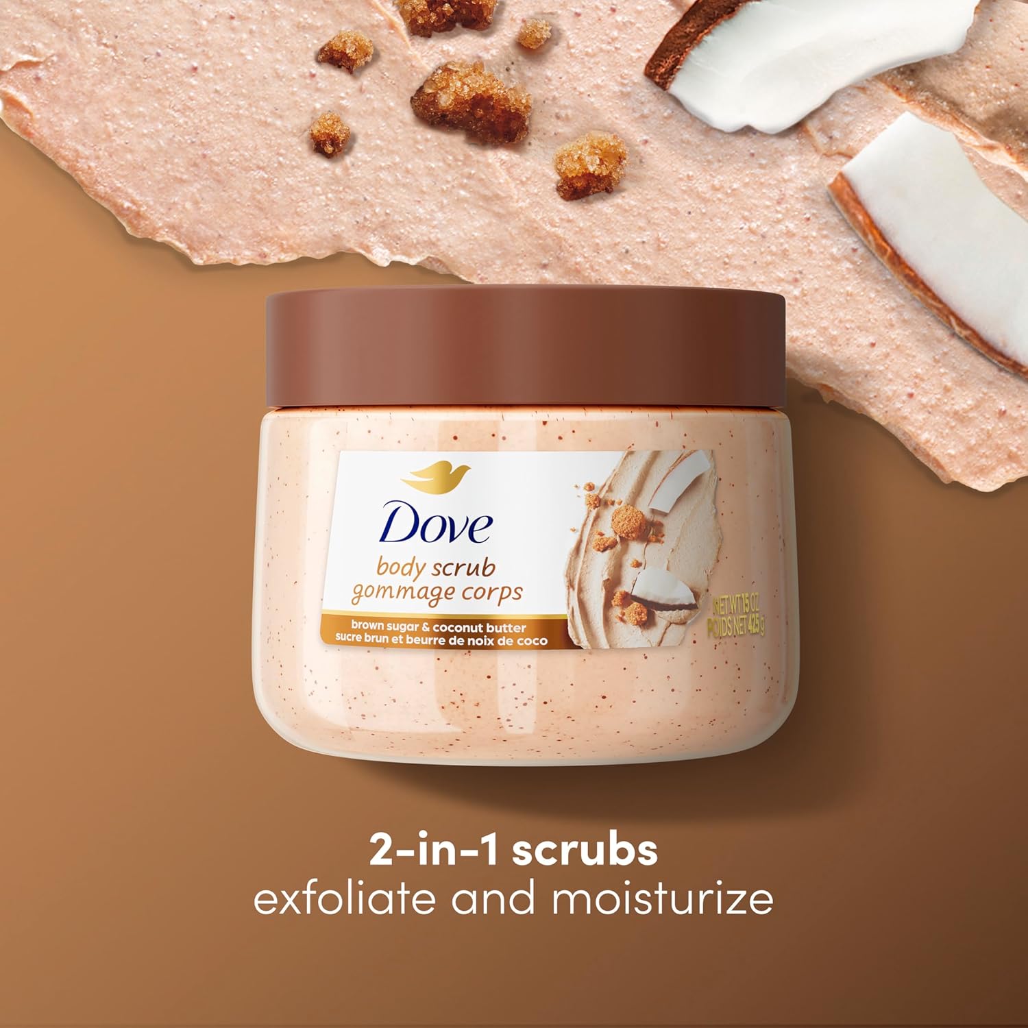 Dove Brown Sugar and Coconut Body Scrub