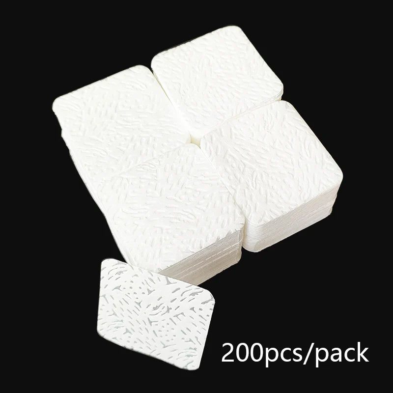 Lint Free Nail Wipes Nail Polish Remover Cleaning Wipes