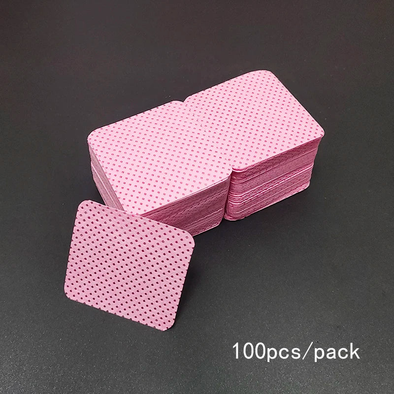 Lint Free Nail Wipes Nail Polish Remover Cleaning Wipes