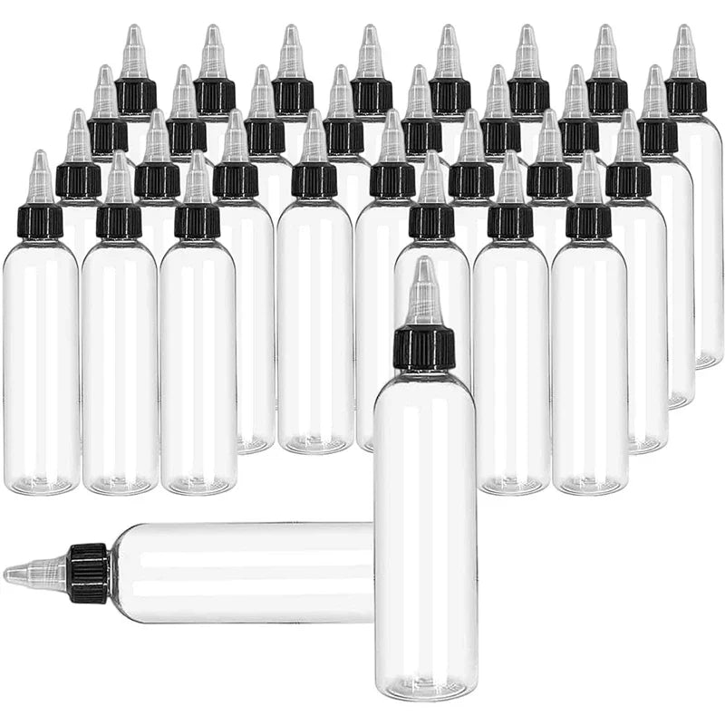 30PCS 30ml/60ml/100ml/120ml Plastic Refillable Bottle Pigment Ink Containers