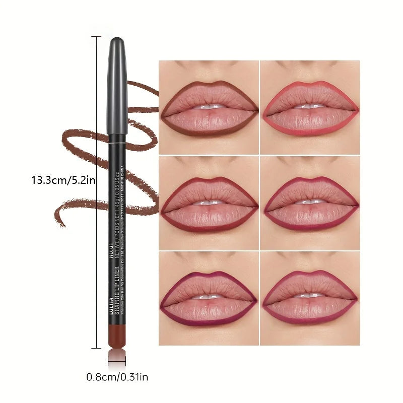 Luxury Matte Lip Liner, Long-Lasting, for Perfect Outline & Filling