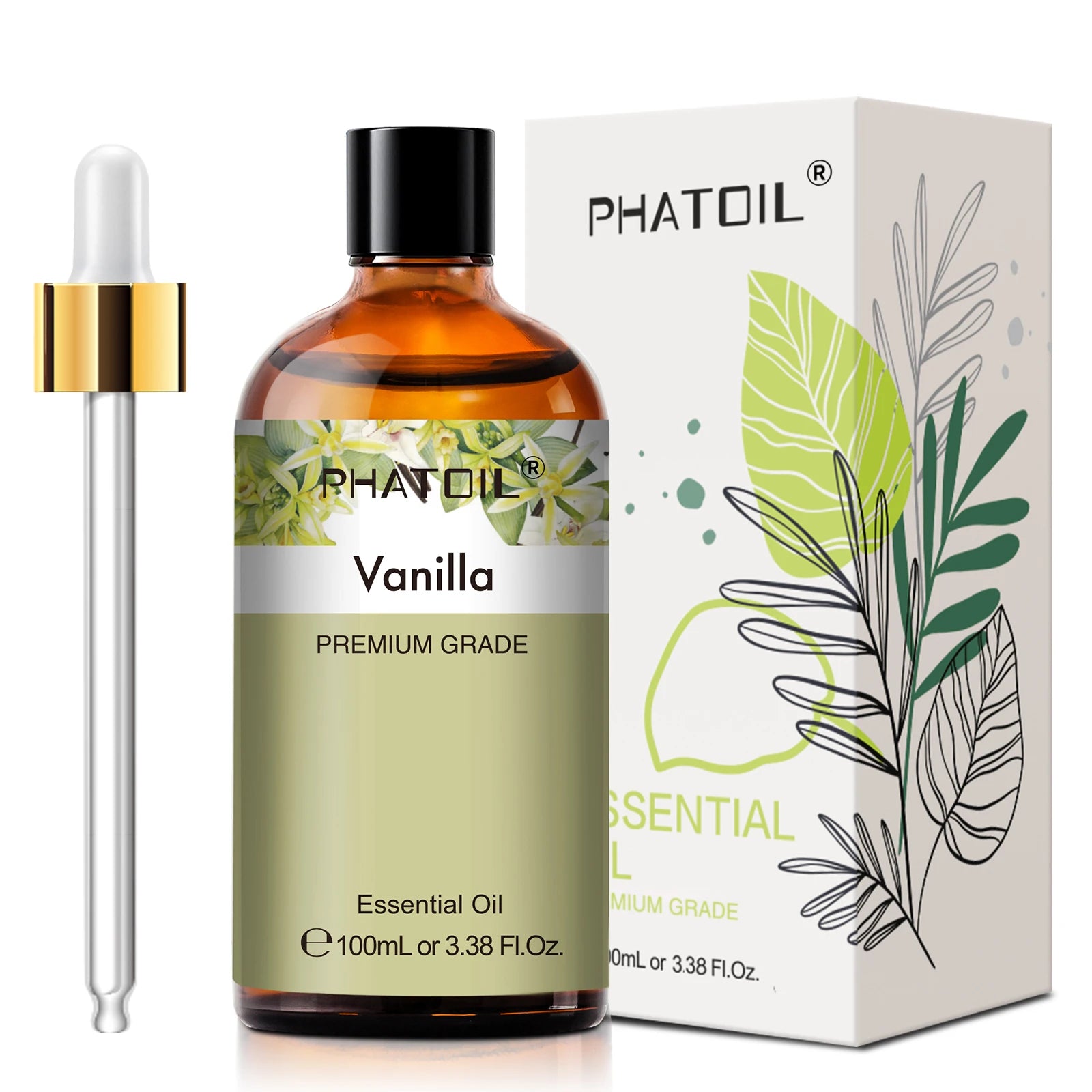 100ml Eucalyptus Essential Oil For Skin Lavender Vanilla Jasmine