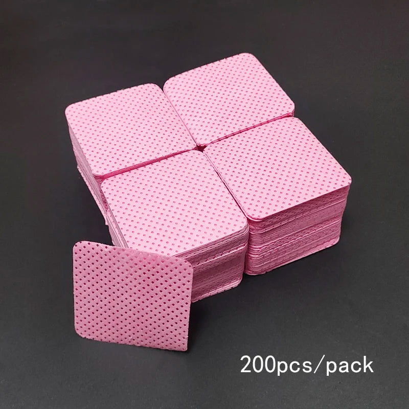 Lint Free Nail Wipes Nail Polish Remover Cleaning Wipes