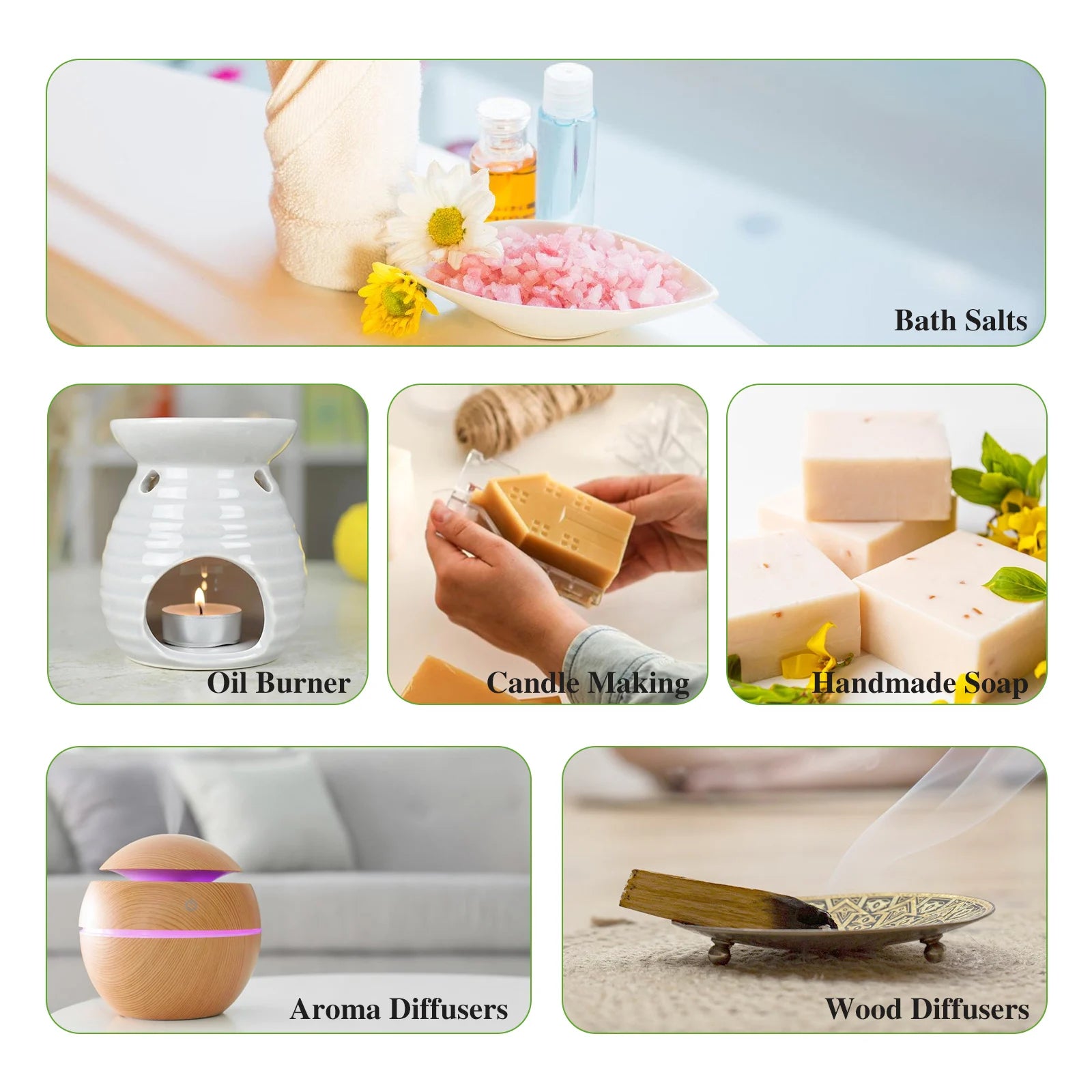 100ml Eucalyptus Essential Oil For Skin Lavender Vanilla Jasmine