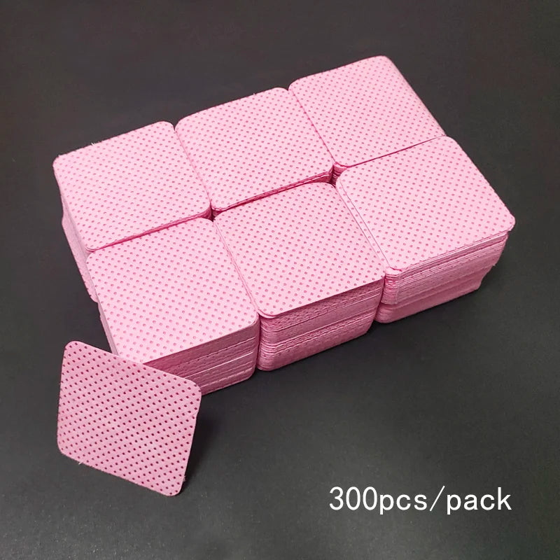 Lint Free Nail Wipes Nail Polish Remover Cleaning Wipes