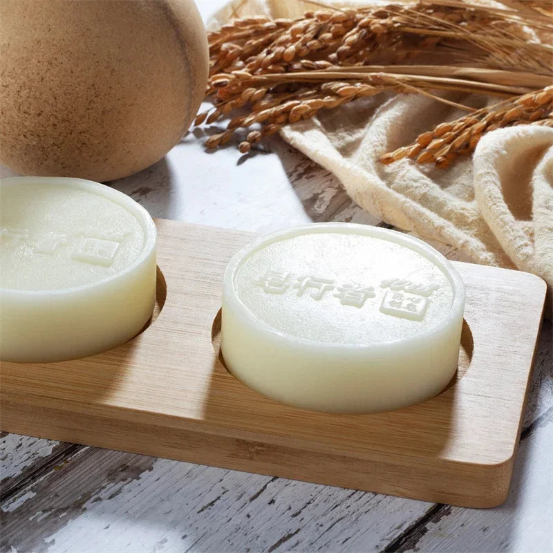 Goat Milk Silk Protein Handmade Soap With Foam Net Brightening Oil Control