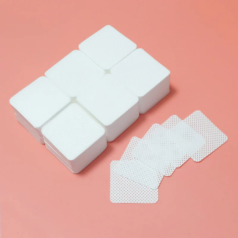 Lint Free Nail Wipes Nail Polish Remover Cleaning Wipes