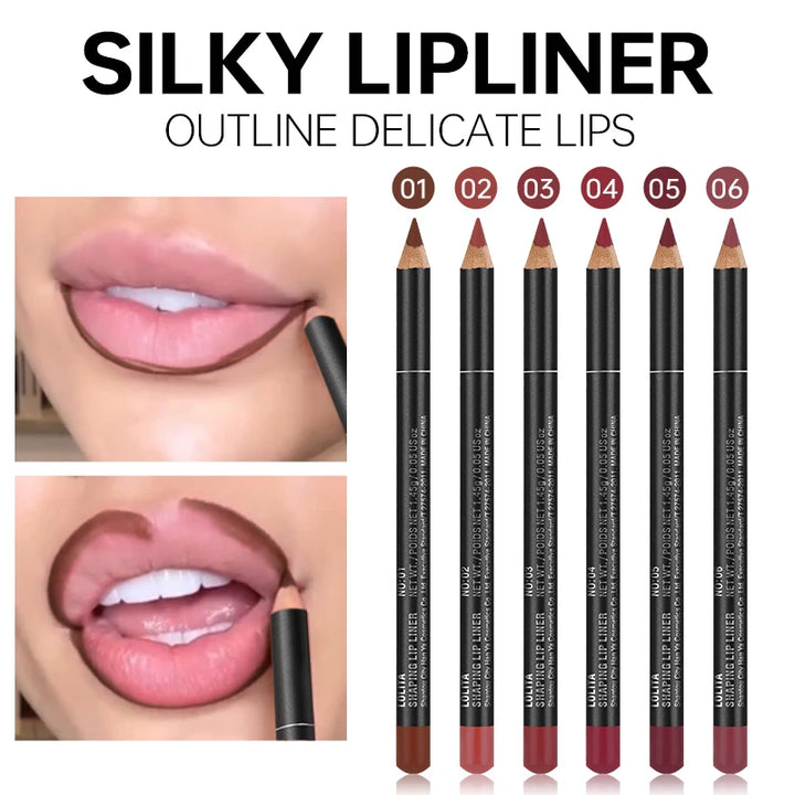Luxury Matte Lip Liner, Long-Lasting, for Perfect Outline & Filling