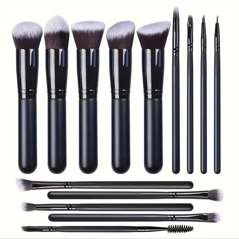 NEW 14PCS Makeup Brushes Set  Soft Fluffy Cosmetics Beauty Tool