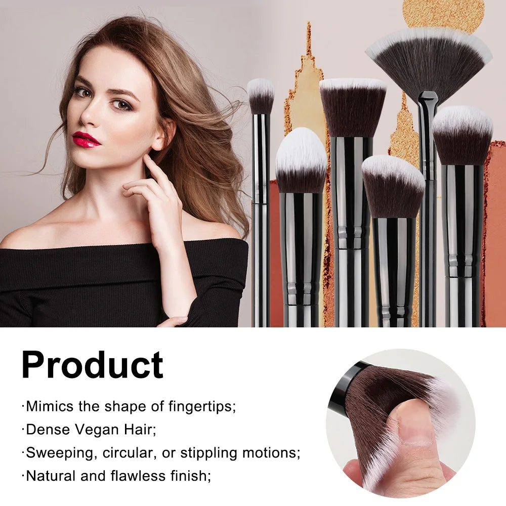 NEW 14PCS Makeup Brushes Set  Soft Fluffy Cosmetics Beauty Tool