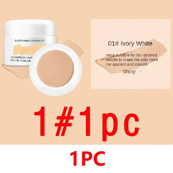 Waterproof Full Coverage Concealer for Tattoos Scars Acne Marks Dark Circles For All Skin Tones