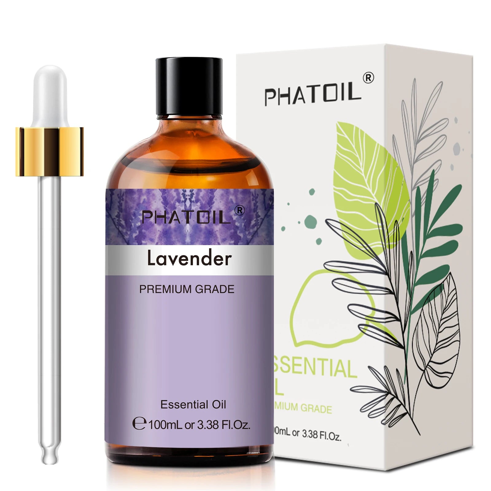 100ml Eucalyptus Essential Oil For Skin Lavender Vanilla Jasmine