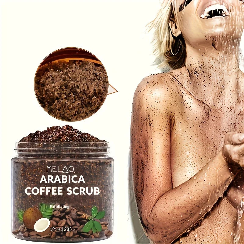 Arabica Coffee Scrub - All Natural Exfoliating Body Scrub for Skin Care