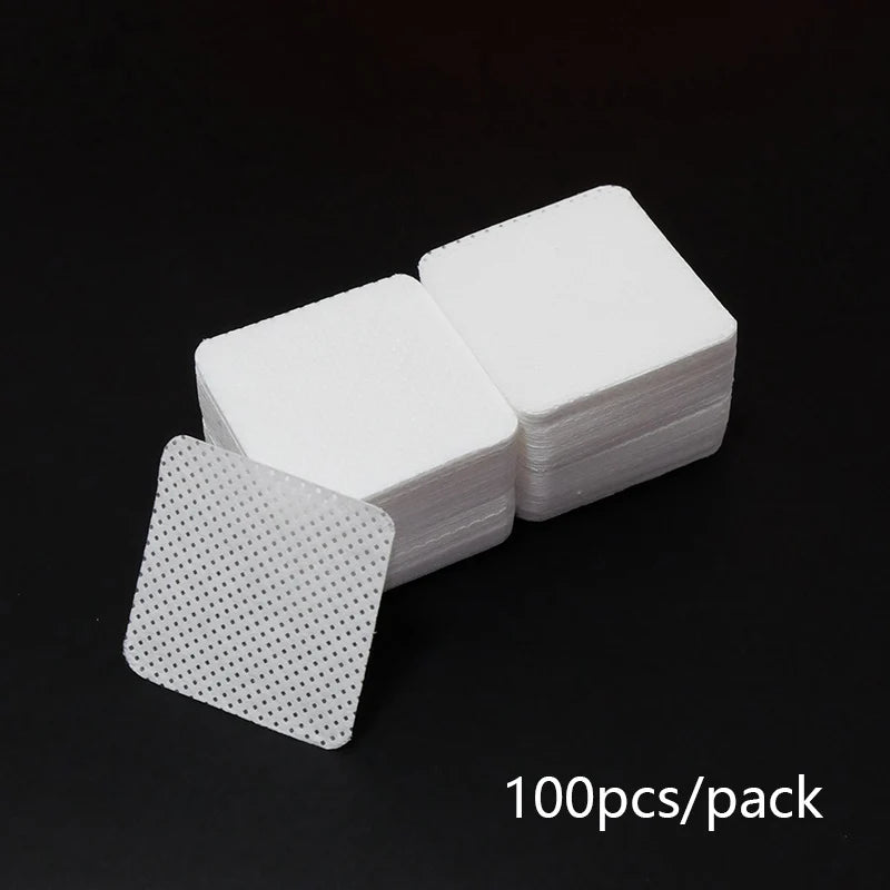 Lint Free Nail Wipes Nail Polish Remover Cleaning Wipes