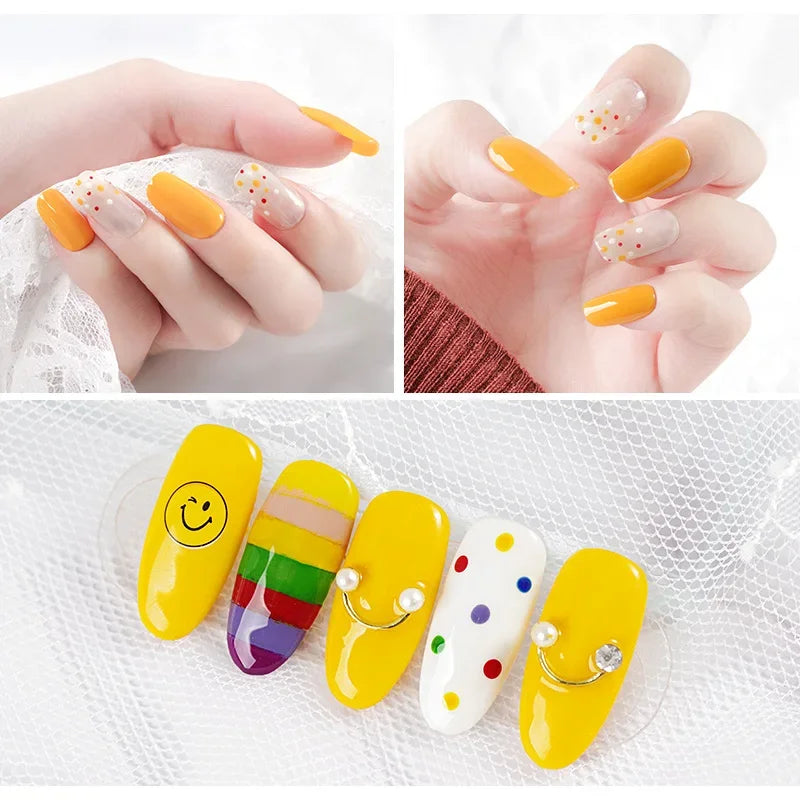 Nail Point Drill Pen Wooden Pen Bar Stirring Nail Polish Draw Pen