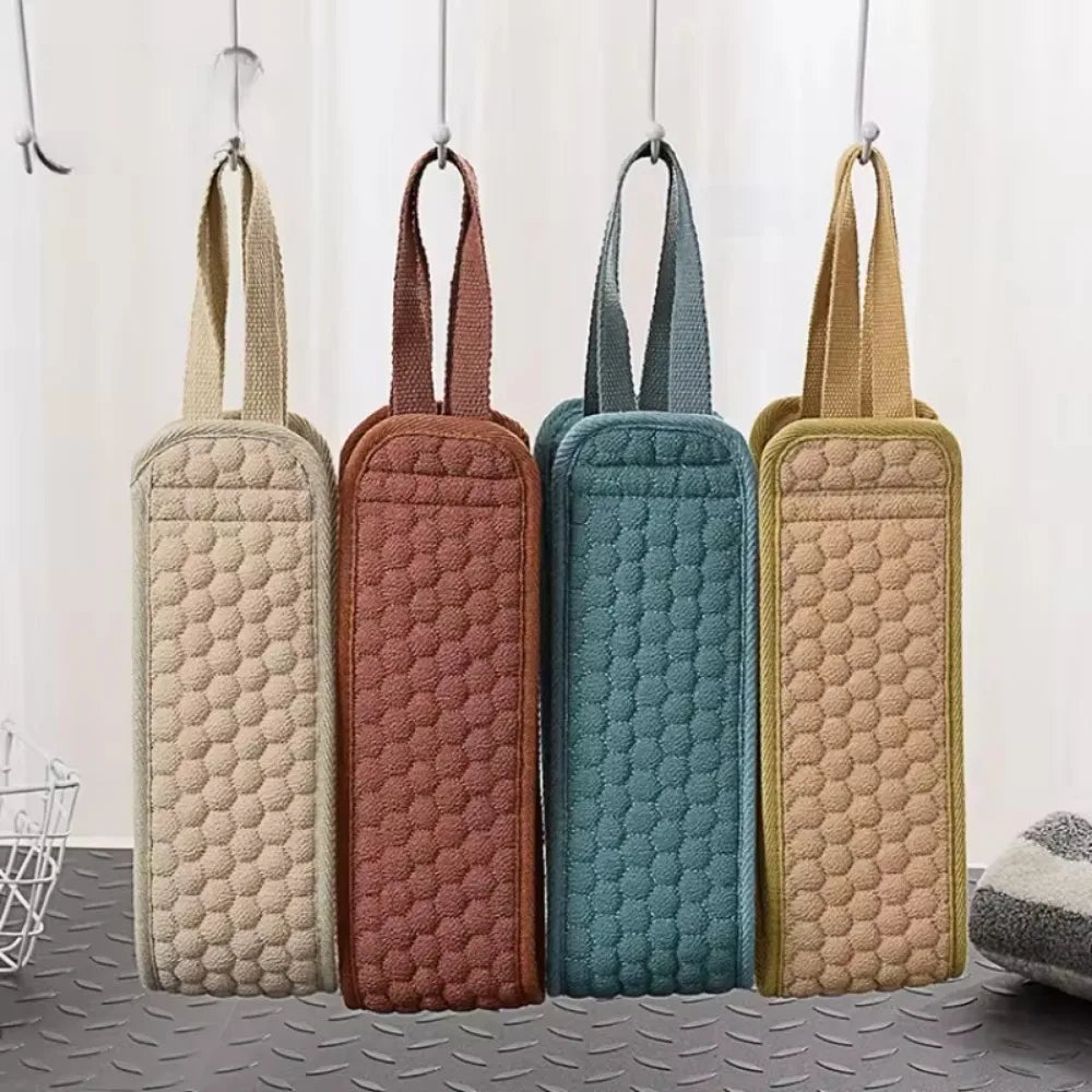 Shower Exfoliating Back Scrubber Bath Belt Towel Ball Glove