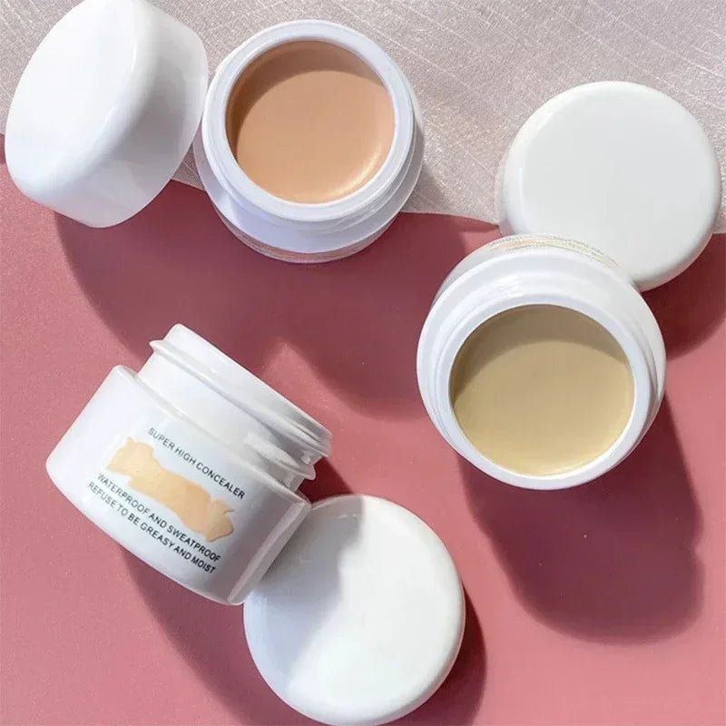 Waterproof Full Coverage Concealer for Tattoos Scars Acne Marks Dark Circles For All Skin Tones