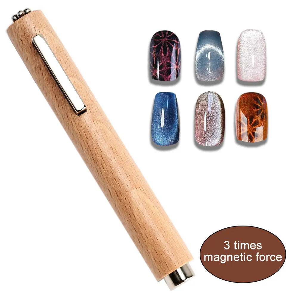 3-in-1 Multifunctional Magnetic Cat's Eye Nail Magnetic Stick 130mm Super Strong Gel