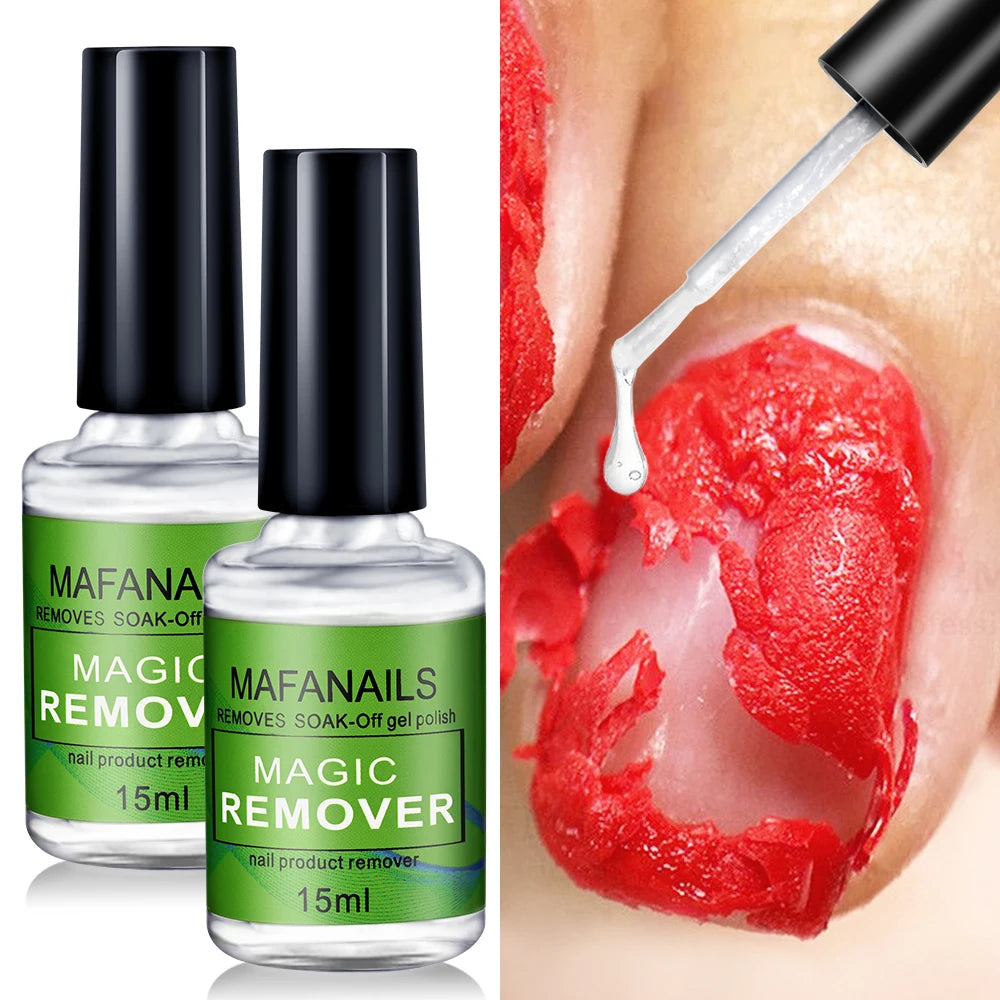 15ml/bottle Nail Gel Remover Polish Soak-Off 3 Minutes Quickly & Easily Removes Gel Polish